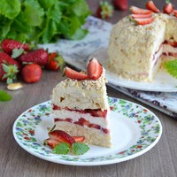Торт рыбка без выпечки