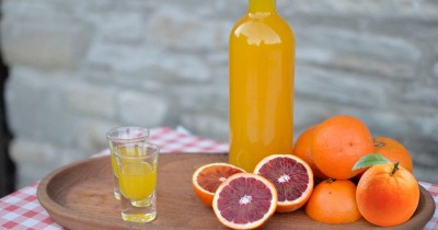 Ликер из апельсинов на водке