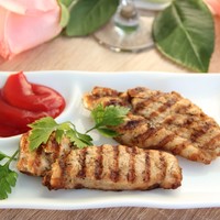 Куриные грудки на сковороде гриль