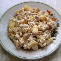 Салат вареная курица