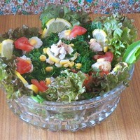 Салат из форели