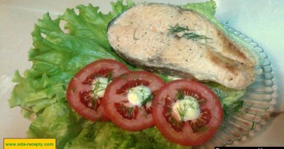 Запеченная семга в духовке