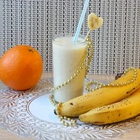 Смузи с бананом Смузи с бананом