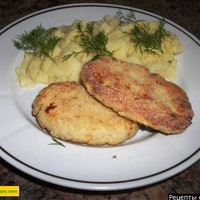 Рыбные котлеты из хека со сливками
