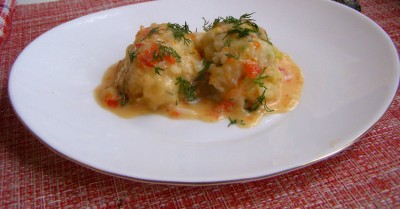 Ленивые голубцы в сметане