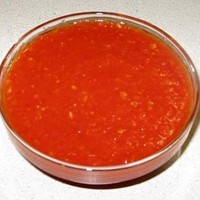 Аджика со сладким перцем яблоками и чесноком