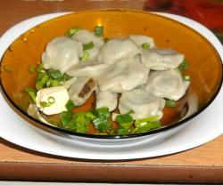 Вареники с грибами Вареники с грибами