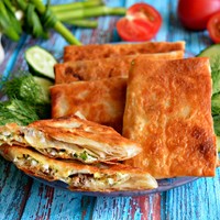 Конвертики пирожки и треугольники из лаваша Конвертики пирожки и треугольники из лаваша