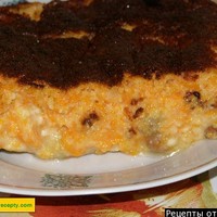 Запеканка из тыквы с манкой