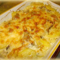 Рыба запеченная в духовке с картофелем