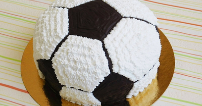 Мужской торт Футбольный мяч