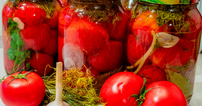 Маринованные помидоры с чесноком без стерилизации на зиму