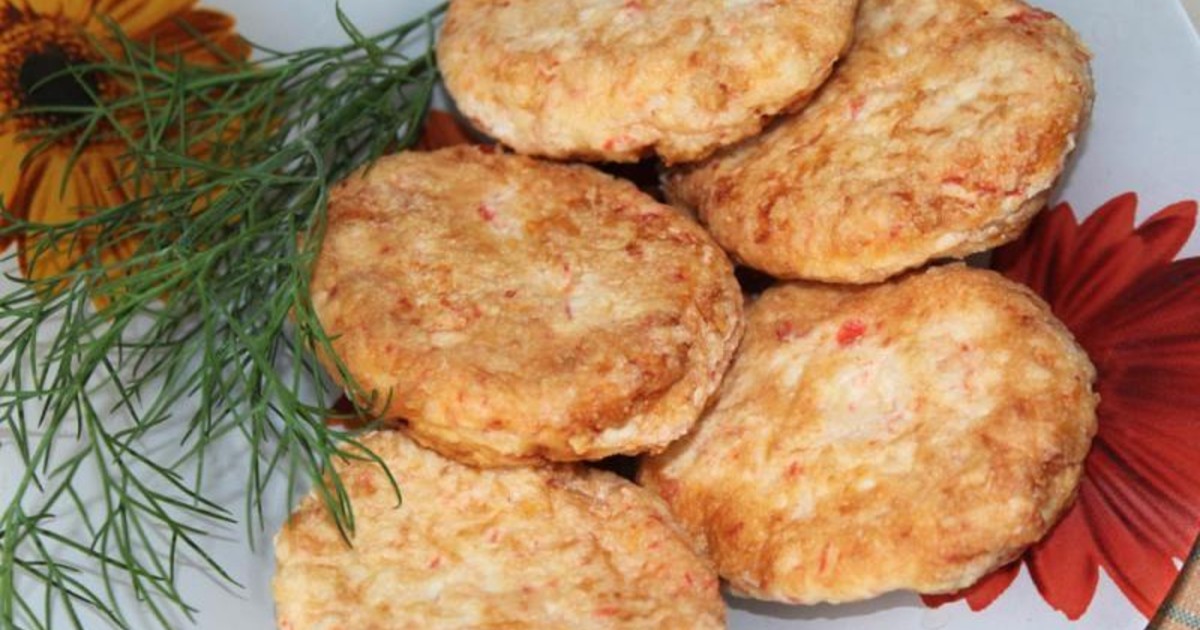 Котлетки из крабовых палочек с сыром пошаговый Котлетки из крабовых палочек с сыром пошаговый