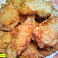 Куриные отбивные из грудки с сыром