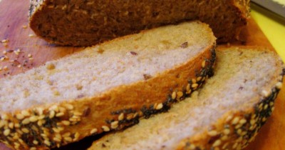 Полезный хлеб из муки грубого помола в духовке