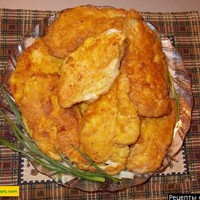 Шницель из куриной грудки