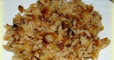 Рис с изюмом