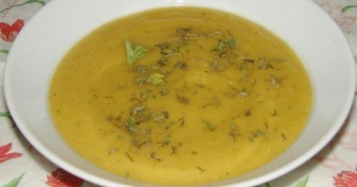 Пюрированный суп из кабачков