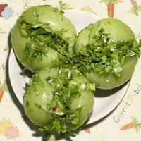 Соленые зеленые помидоры фаршированные