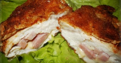 Кордон блю из свинины