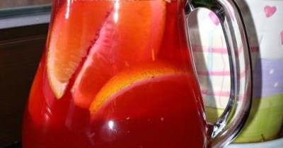 Пунш безалкогольный гранатово-апельсиновый