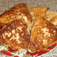 Сырные лепёшки на кефире