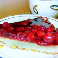 Творожный пирог с ягодами