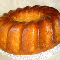 Кекс со сгущенкой большой