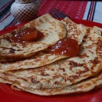 Заварные блины на кефире и кипятке бездрожжевые