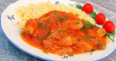 Жаркое из свинины по-итальянски