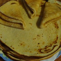 Блины со сгущенкой