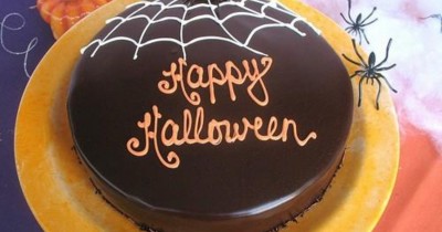 Торт на Хэллоуин шоколадный