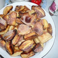 Песочное печенье на маргарине с творогом Поцелуйчики
