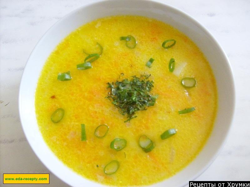 Рецепт суп из сырков