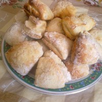 Слойки с творогом