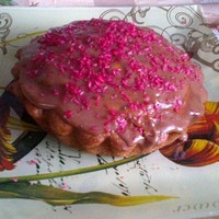 Кекс с вареньем на кефире