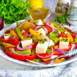 Салат с перцем Салат с перцем