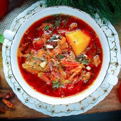 Борщ со свининой Борщ со свининой