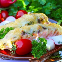 Горбуша с сыром Горбуша с сыром