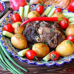 Баранина с картошкой Баранина с картошкой