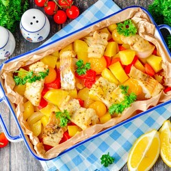 Запеченный перец болгарский Запеченный перец болгарский