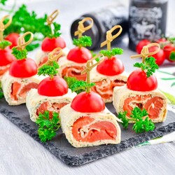 Красная рыба с сыром Красная рыба с сыром