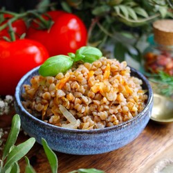 Гречка с луком Гречка с луком