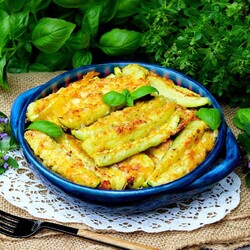 Кабачки с сыром и чесноком Кабачки с сыром и чесноком