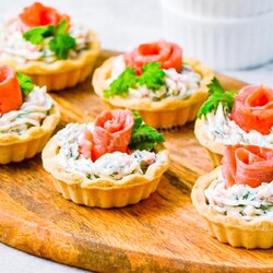 Красная рыба с творожным сыром Красная рыба с творожным сыром