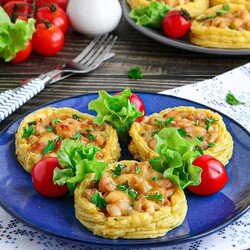 Гнезда с сыром Гнезда с сыром