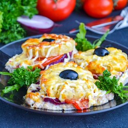 Ананас с сыром Ананас с сыром