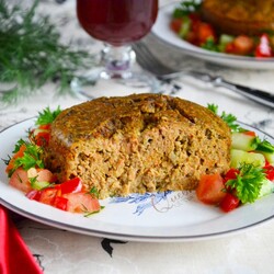 Печень с луком и морковью Печень с луком и морковью