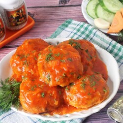 Куриный фарш в духовке Куриный фарш в духовке