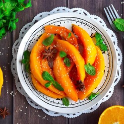 Тыква с апельсином Тыква с апельсином